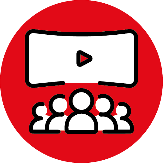 Public Viewing Icon